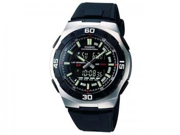 Relógio Masculino Casio Anadigi - Resistente à Água AQ 164W 1AVD - Magazine Ofertaesperta