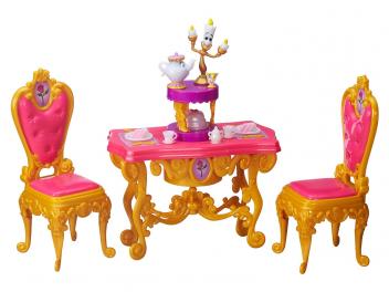 Cenário Disney Princess Belles Be Our Guest - Dining Set Hasbro - Magazine Ofertaesperta