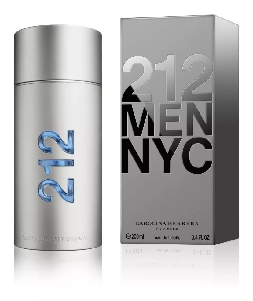 Carolina Herrera 212 Nyc Men Edt 200ml Para Masculino