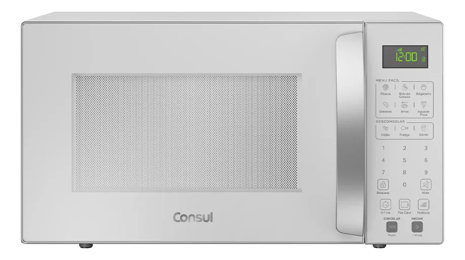 Micro-ondas 32 Litros Consul Cms46ab Branco 110v