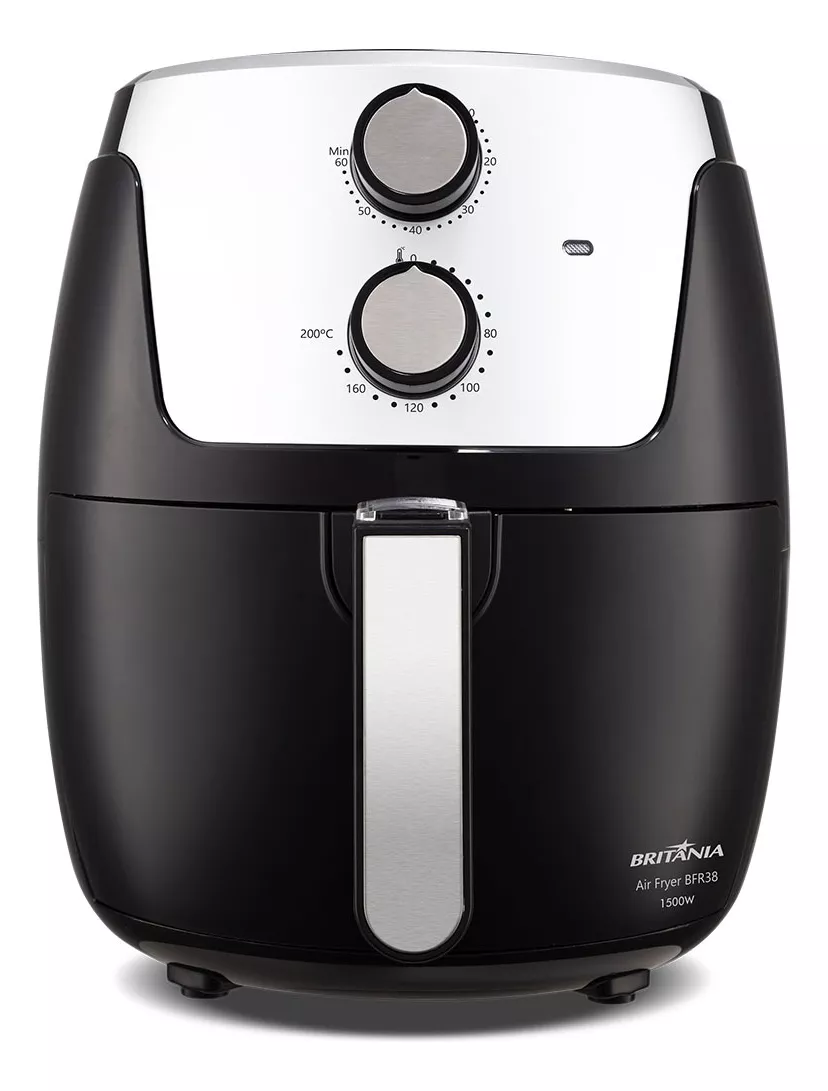 Air Fryer Britânia Revestimento Dura Mais 4,2L 1500W - BFR38 220V