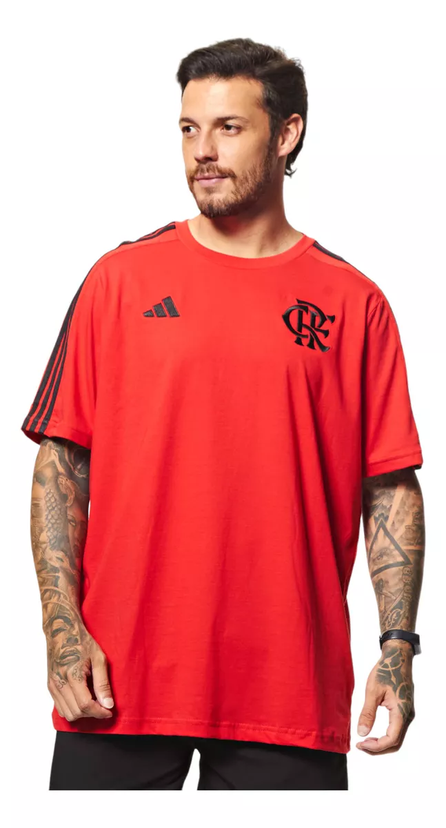 Camiseta Masculina Dna Flamengo adidas