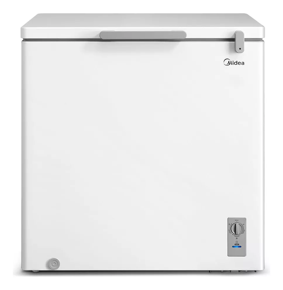 Freezer Horizontal 3 Em 1 Branco 200l Midea 110V