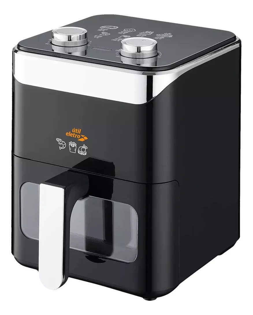 Air Fryer Fritadeira Elétrica Digital Touch C/ Visor 4,5l