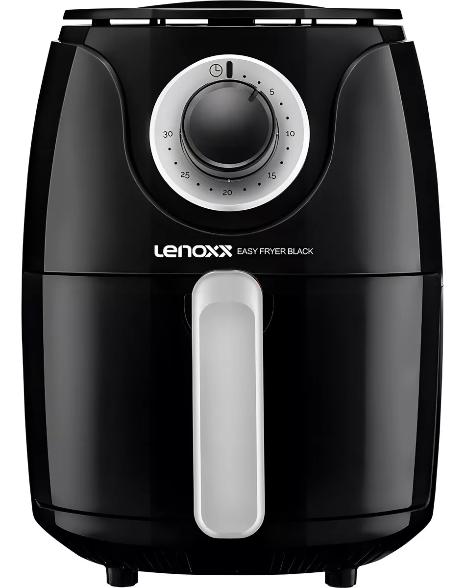 Fritadeira Elétrica Sem Óleo Easy Fryer Black Lenoxx 2.4 L 110V