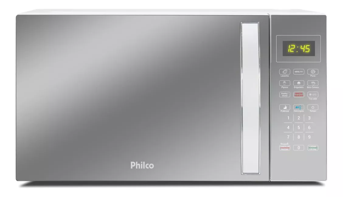 Micro-ondas Philco 25l Pm26 Limpa Fácil 1100w 220V