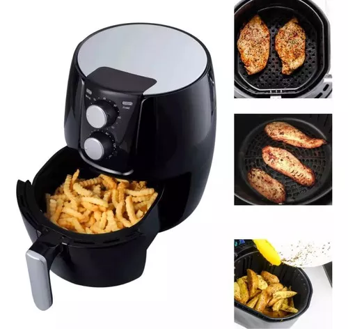 Fritadeira Air Fryer Bak Elétrica Fitness 1400w Bak 110v