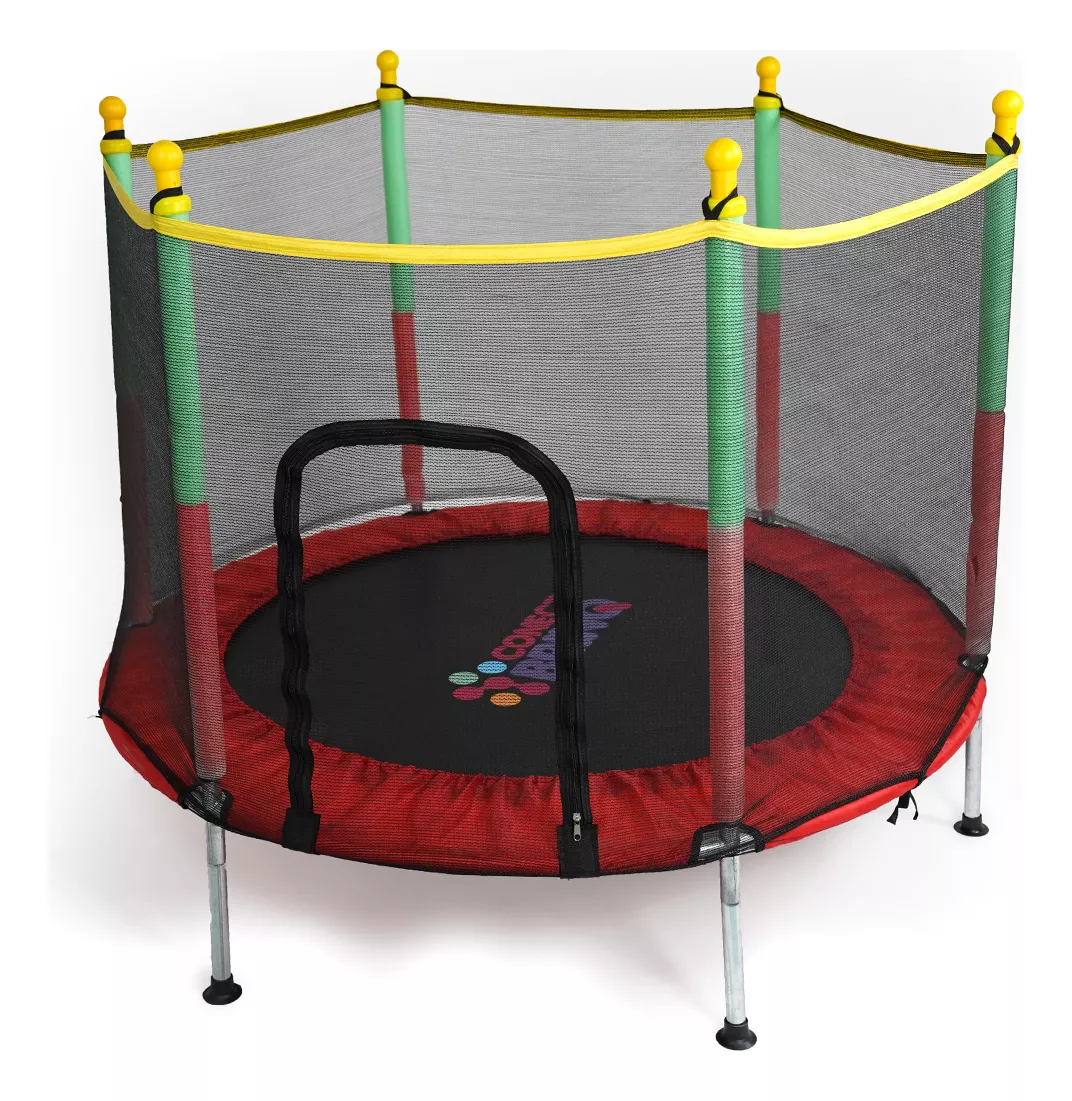 Cama Elástica Infantil Pula Pula Trampolim 1,40 M Playground Conect Brinq