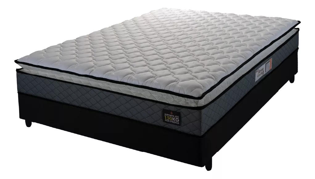 Cama Box Casal Colchão Pillow Top D33 Millenium