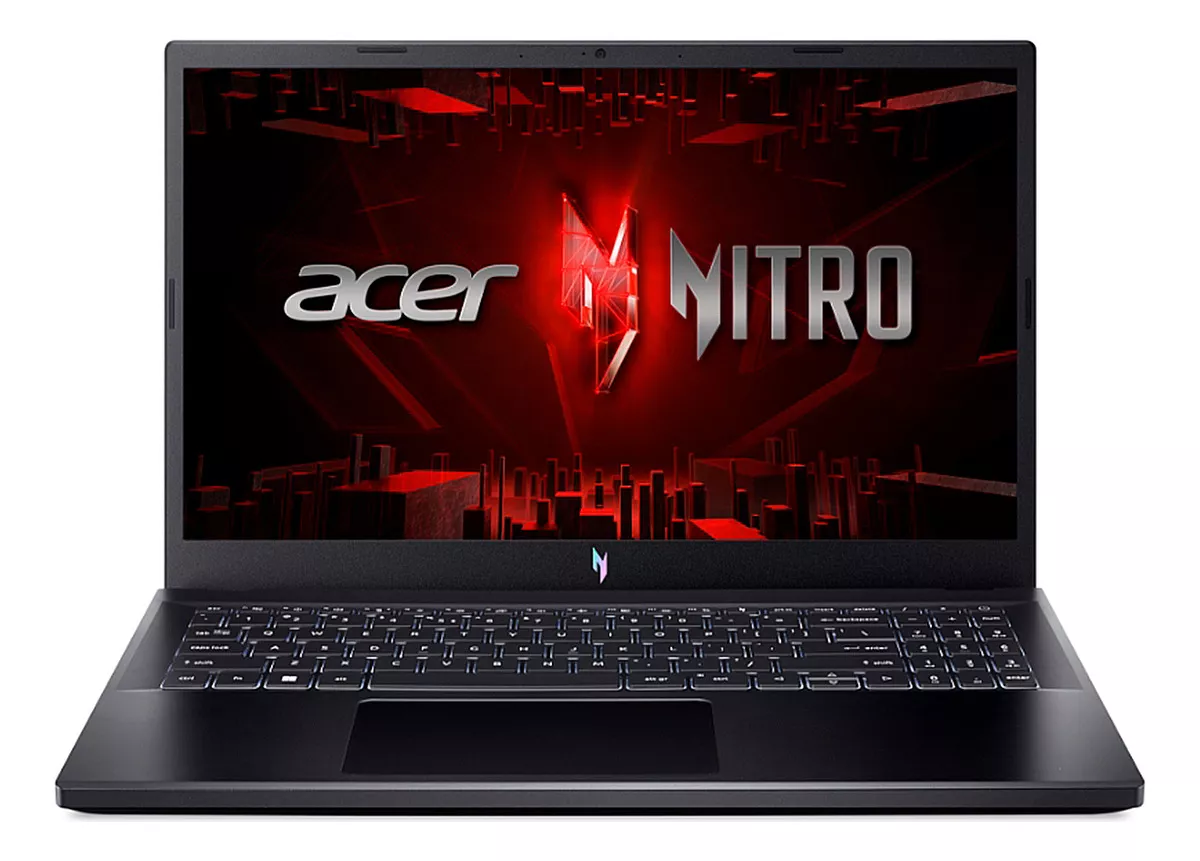 Notebook Gamer Acer Nitro V15 15.6 Fhd 144hz I5-13420h Ssd 512gb 8gb Ddr5 Rtx 2050 4gb Linux Gutta Anv15-51-50kd