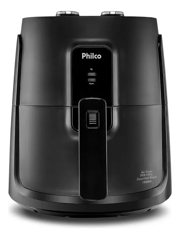 Fritadeira Elétrica Air Fryer Philco Gourmet Black PFR15P 4L