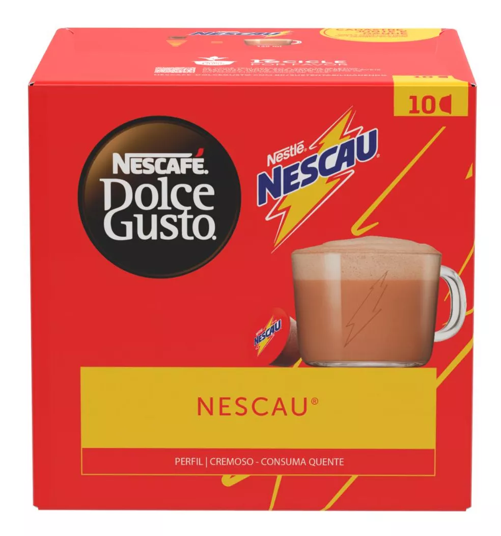 Café Em Cápsula Nescafé Dolce Gusto Nescau - 10 Unidades