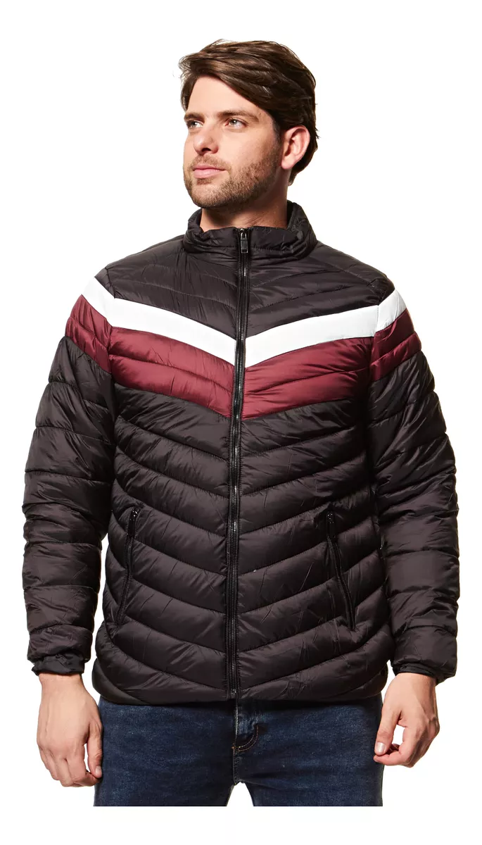 Jaqueta Masculina Casual 560096 Nylon Puffer Broken Rules