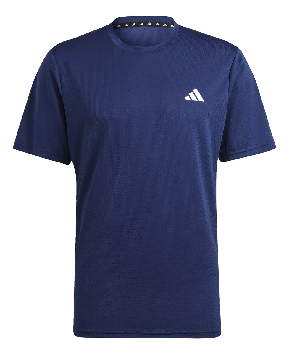 Camiseta Treino Manga Curta Logo adidas