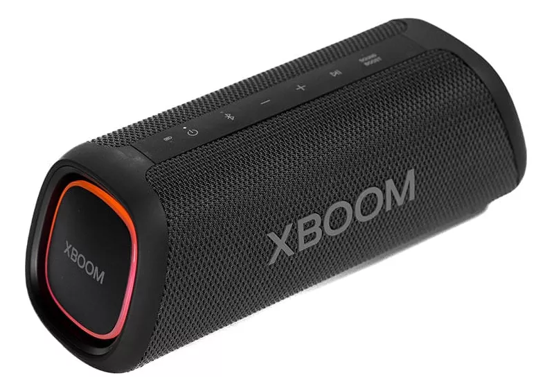 Caixa de Som Portátil LG XBOOM Go XG5S Bluetooth 20W RMS IP67 Até 18h de Bateria Fibra de Carbono