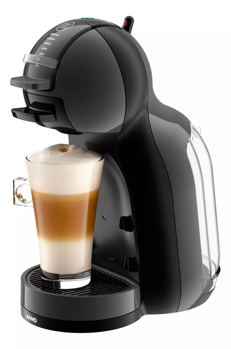 Cafeteira portátil Nescafé Dolce Gusto Arno Mini Me automática preta para cápsulas monodose 220V