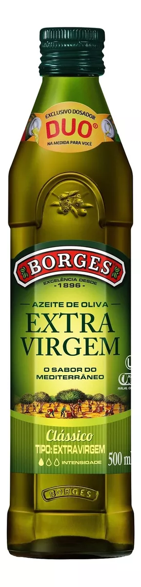 2 Unidades Azeite Espanhol Extra Virgem Borges 500ml