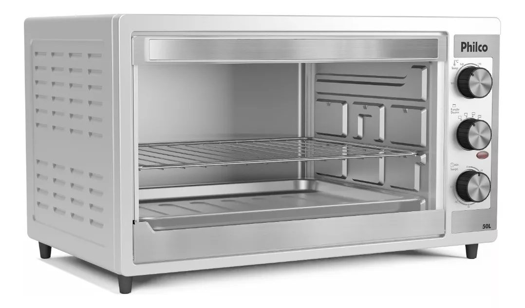 Forno Elétrico Pfe52b Dupla Resistência 50l Philco Cor Branco 220V