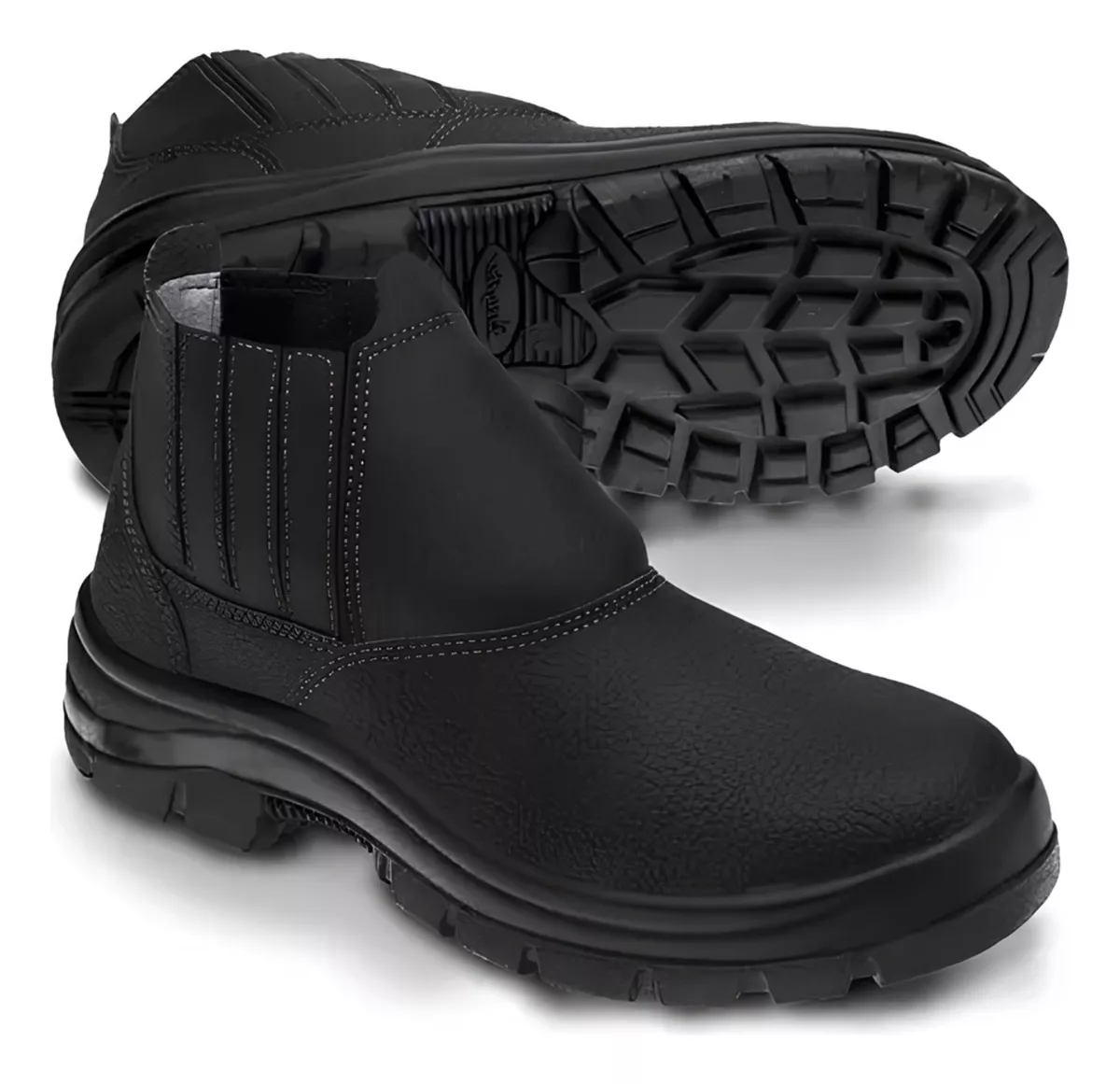 Bota Botina De Segurança Masculina Marluvas Bico Pvc 