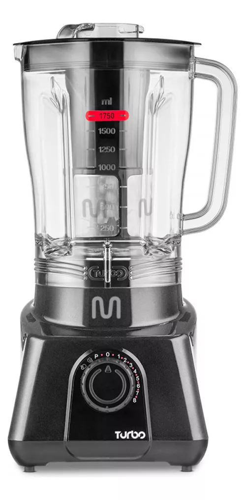 Liquidificador Multi Home 2,6L Turbo 1100W 8 velocidades - LQ1111