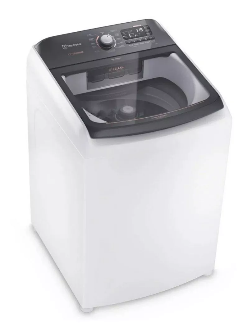 Máquina de Lavar automática Electrolux Premium Care LEC17 Branca 17kg 220V com Cesto Inox