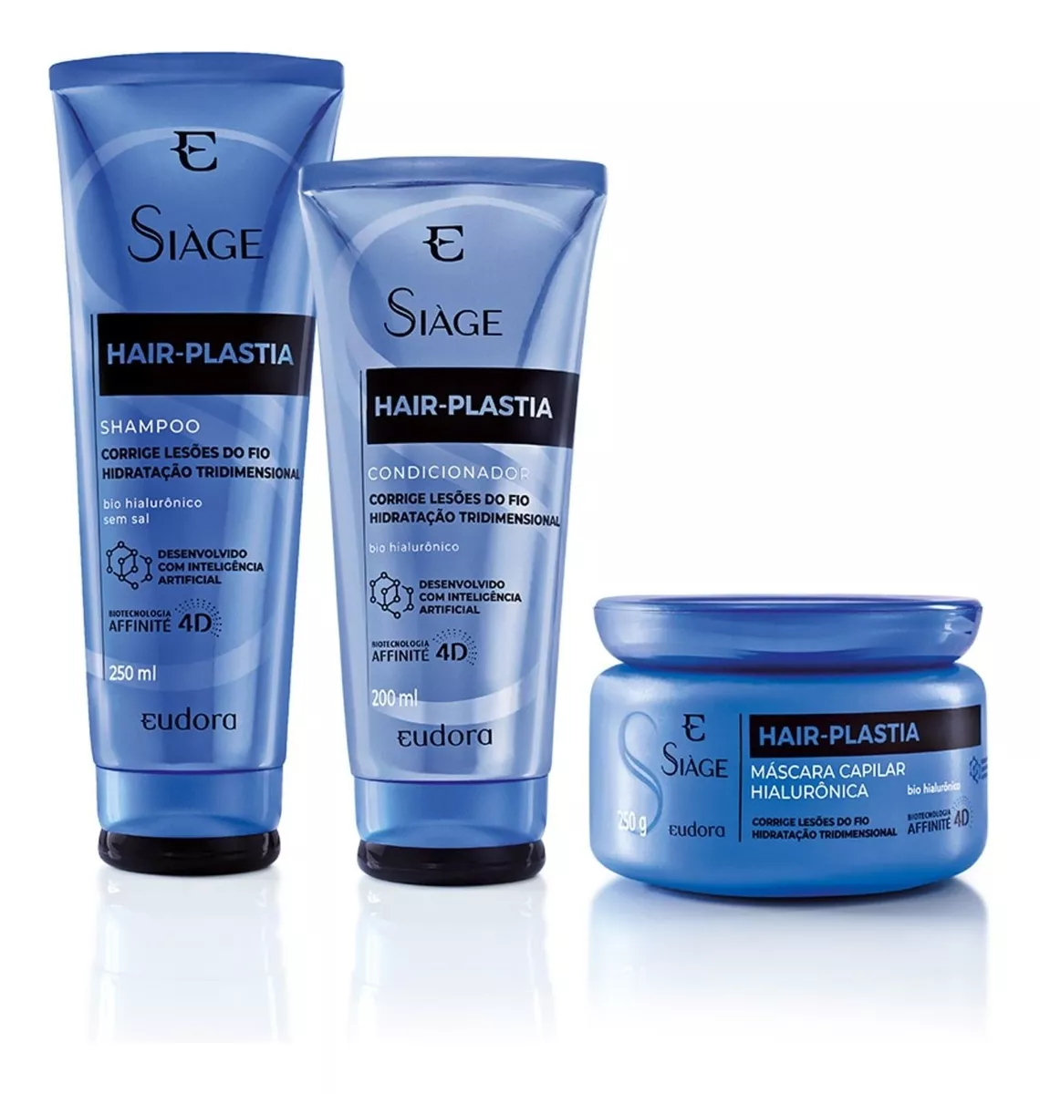 Combo Siàge Hair Plastia Shampoo + Máscara + Condicionador