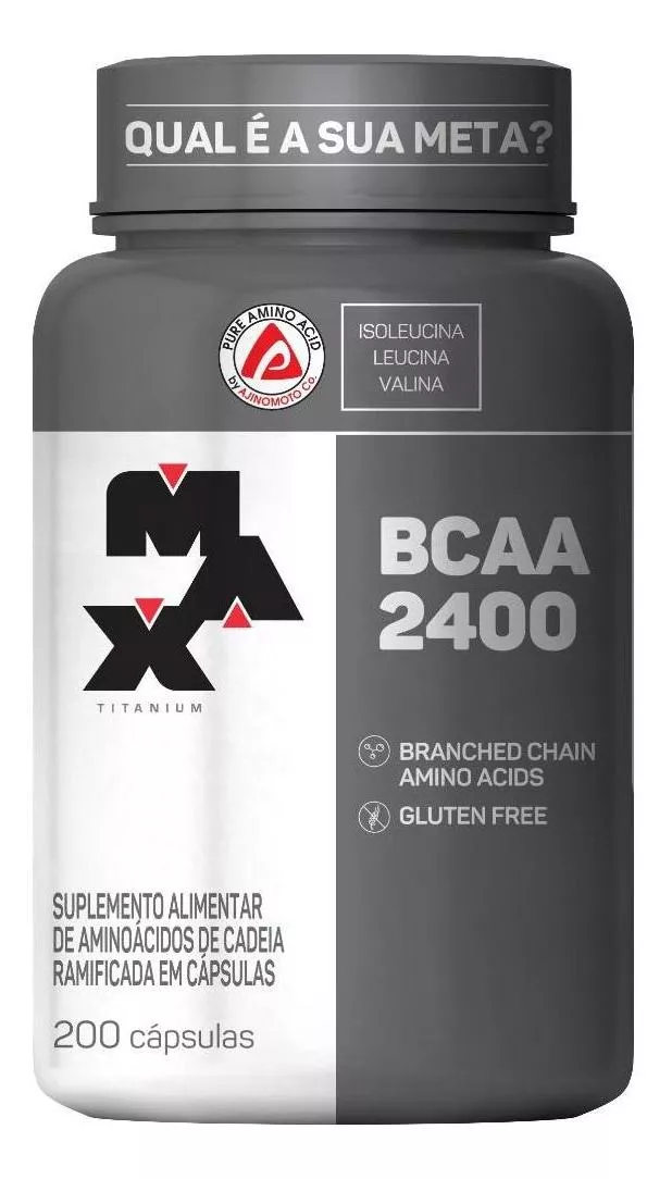 Bcaa 2400 200 Caps Max Titanium