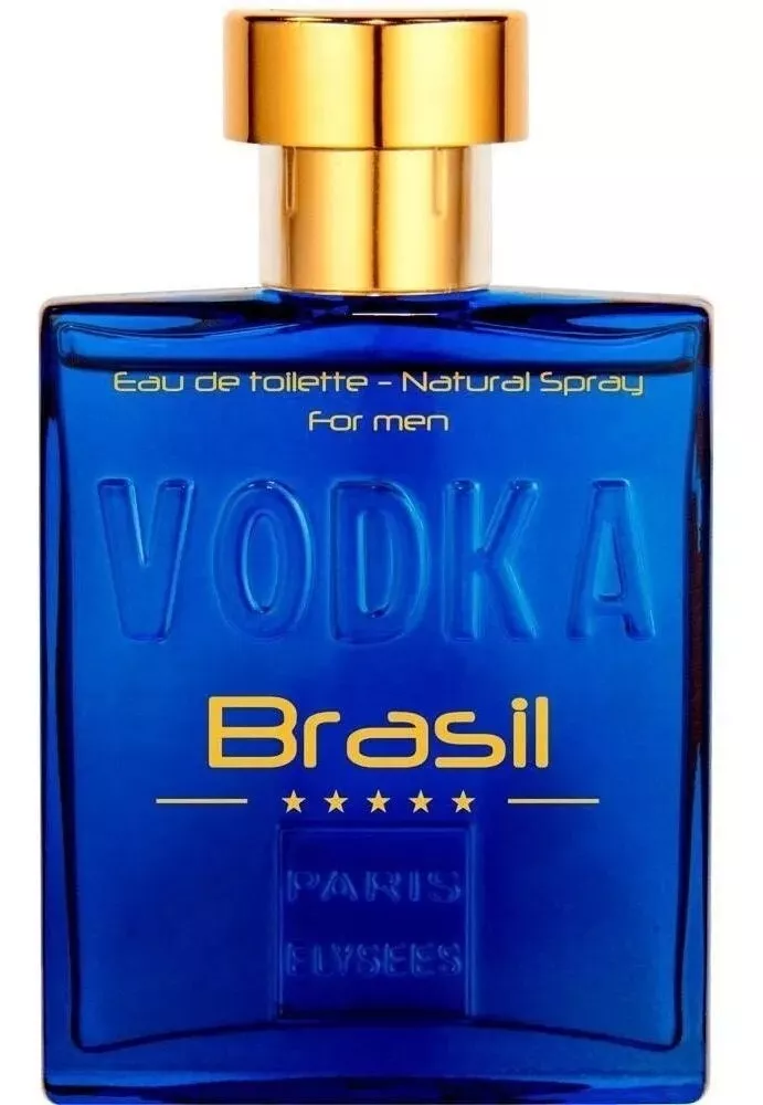 Perfume Vodka Brasil Azul 100 Ml Paris Elysees