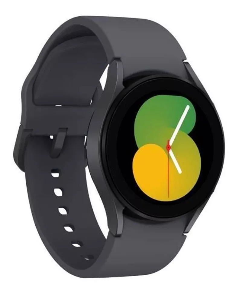 Samsung Galaxy Watch5 Small (bluetooth) 1.2  Caixa 40mm De  Aluminio Armor  Graphite, Pulseira  Graphite De  Fluoroelastómero Sport Sm-r900