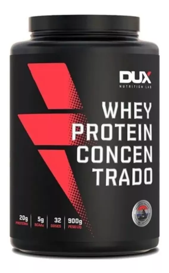 Whey Protein Concentrado Dux Nutrition - Pote 900g Sabor Cookies