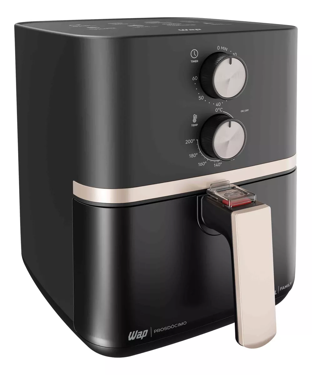 Fritadeira Elétrica Sem Óleo Wap Air Fryer Family 4l 1500w