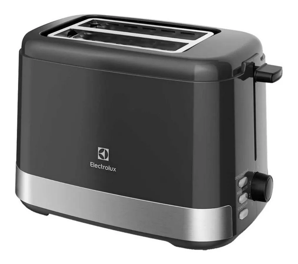 Torradeira Electrolux Efficient Grafite 800W - ETS10 110V