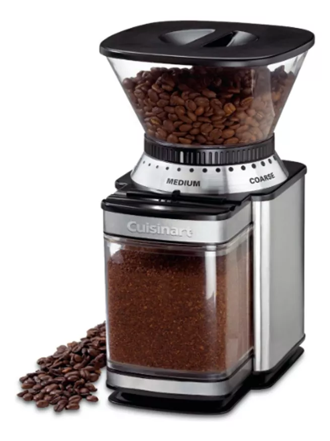 Moedor De Café Cuisinart Automático Supreme Grind DBM-8P1BR, 130W, 110V ( Preto/Inox)