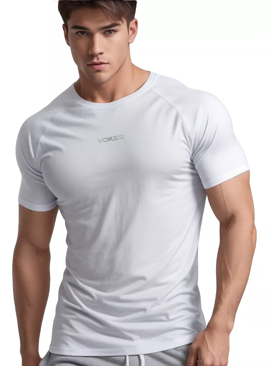 Camisetas Raglan Proteção Uv Térmica Dry Fit Voker - Tam GG