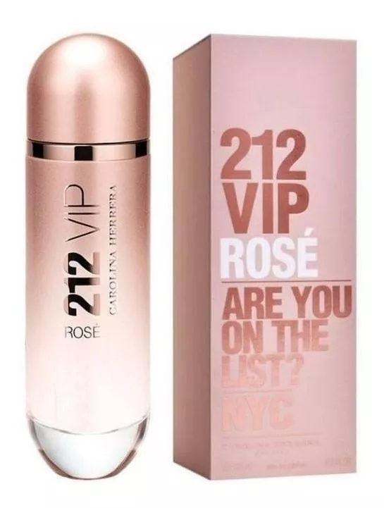 Carolina Herrera 212 VIP Rosé EDP 125ml para feminino