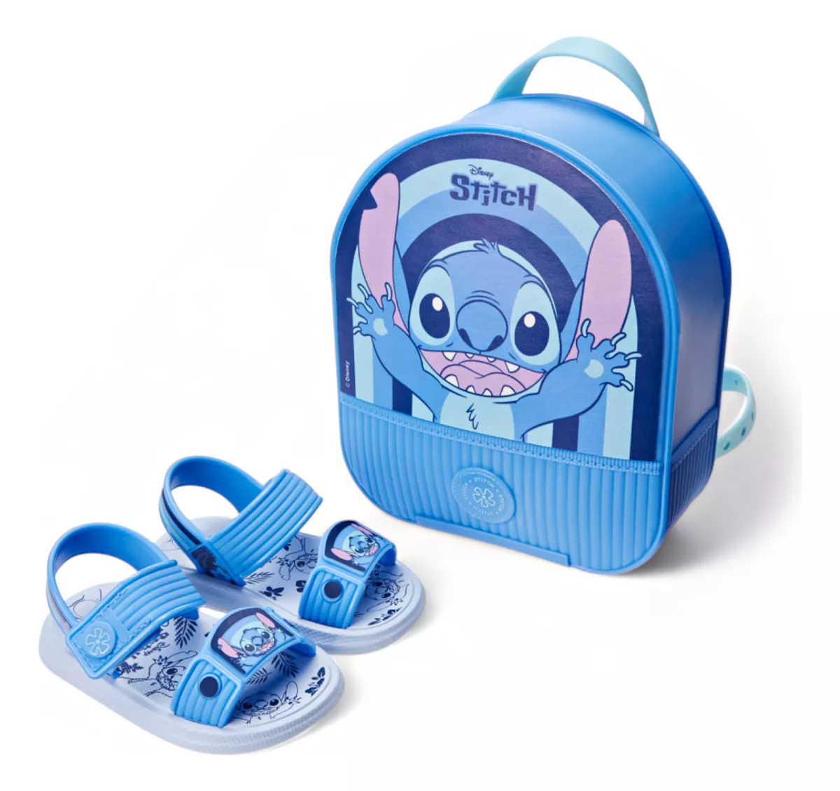 Kit Sandália De Bebê E Mochila Disney Baby Grendene Kids (Disponível Em 4 Opções E 6 Tamanhos)