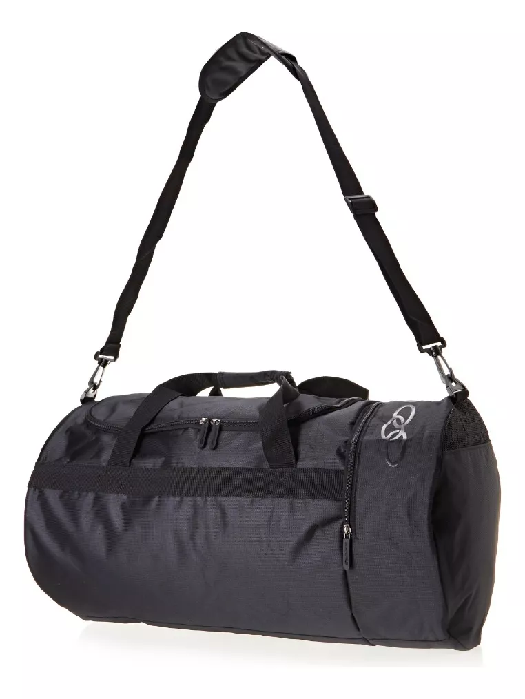 Mala Gym Bag Bg Masculino E Feminino Olympikus Cor Preto Desenho do tecido Liso