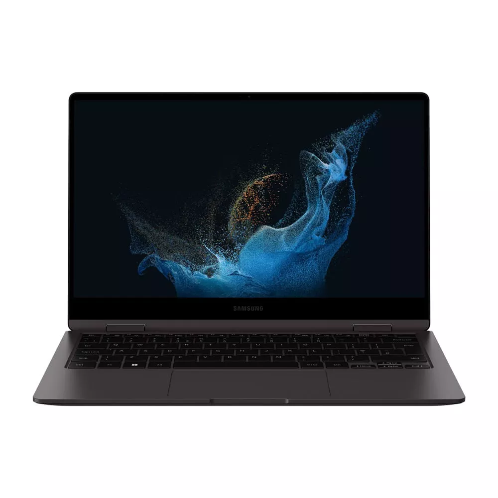 Samsung Book2 GalaxyBook2 360 NP730QED-KF2BR, Core i5-1235U, Gráfico Integrado Intel Iris Xe Graphics, 16GB RAM LPDDR4X, SSD 512GB