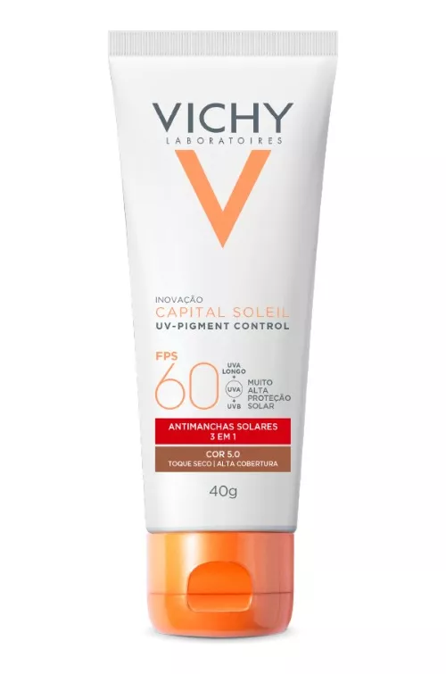 Protetor Solar Facial Uv Pigment Control 5.0 Fps60 40g Vichy