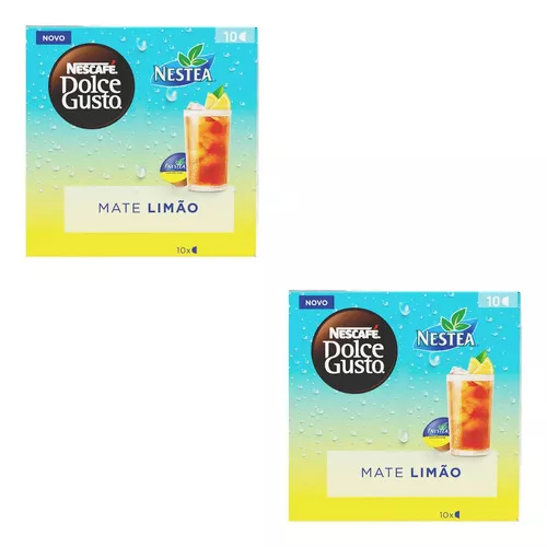 Kit 2 Nestea Mate Limão Chá Em Cápsula Nescafé Dolce Gusto