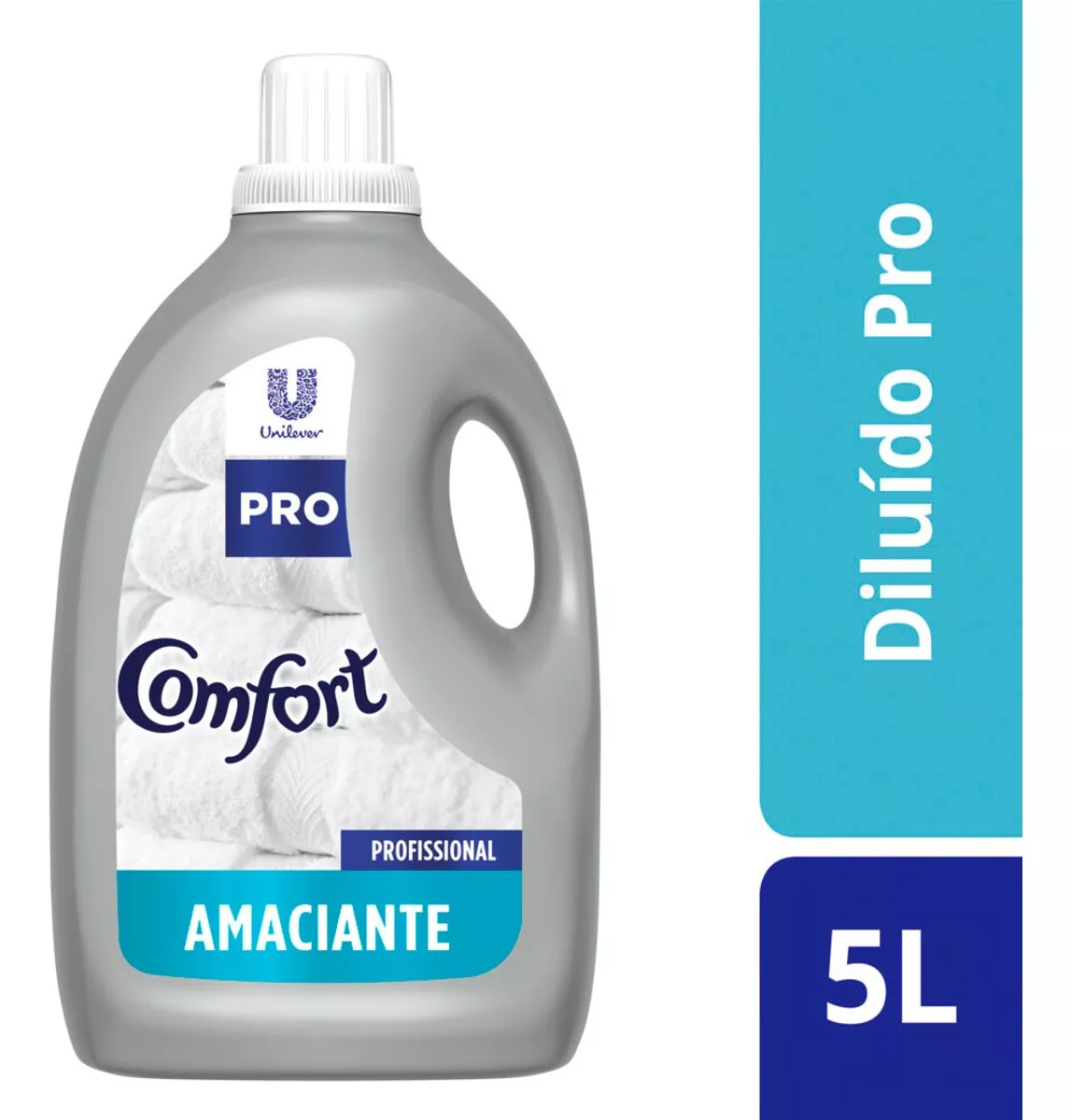 Amaciante De Roupa Diluído Pro Lavanderia, 5 L, Comfort