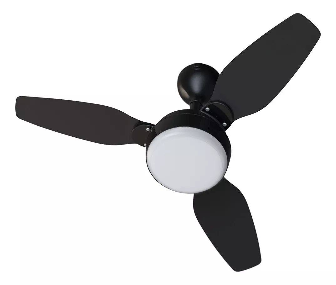 Ventilador De Teto Legacy LED, Bivolt - Ventisol (Preto/Tabaco)