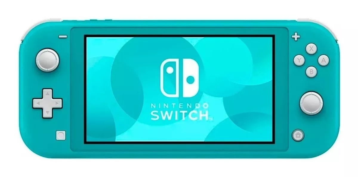 Nintendo Switch Lite 32gb Standard Cor  Azul-turquesa