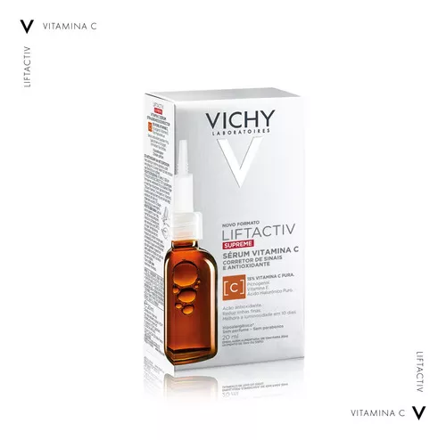 Sérum Antioxidante Liftactiv Vitamina C Antienvelhecimento 20ml Vichy