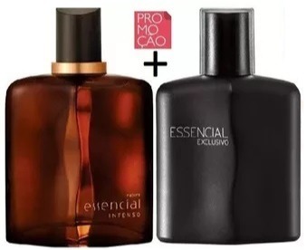 Deo Parfum Essencial Exclusivo Masculino - 100ml + Deo parfum Essencial Intenso Masculino -100 ml
