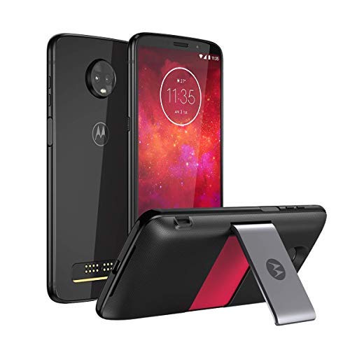 Smartphone Motorola Moto Z3 Play 128GB + Moto Snap Power Pack & TV Digital, Ônix