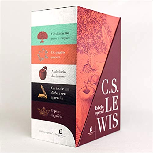 C. S. Lewis - Caixa Com 5 Livros (+ 2 Pôsteres + Aparador)