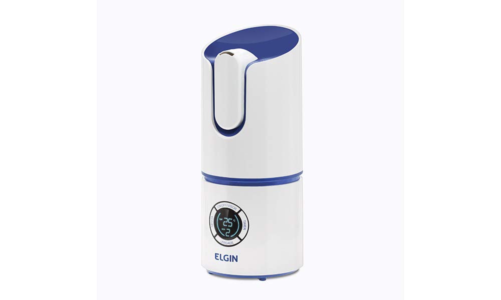 Umidificador Digital Inteligente Udz Elgin Branco e azul