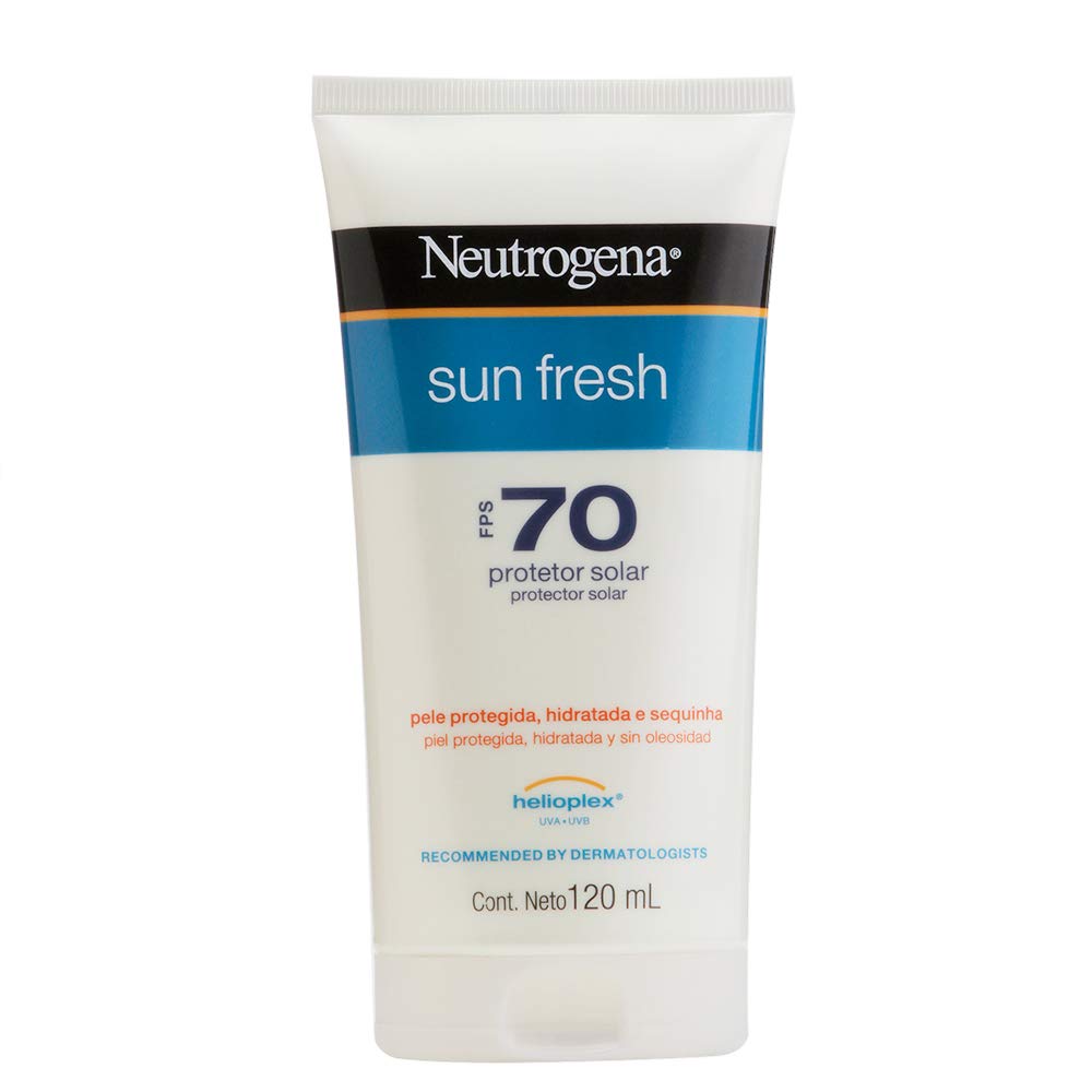 Protetor Solar Sun Fresh FPS 70, Neutrogena, 120ml