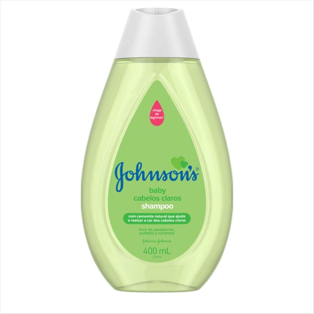 2 unidades - Shampoo Infantil Cabelos Claros, Johnson's, 400ml